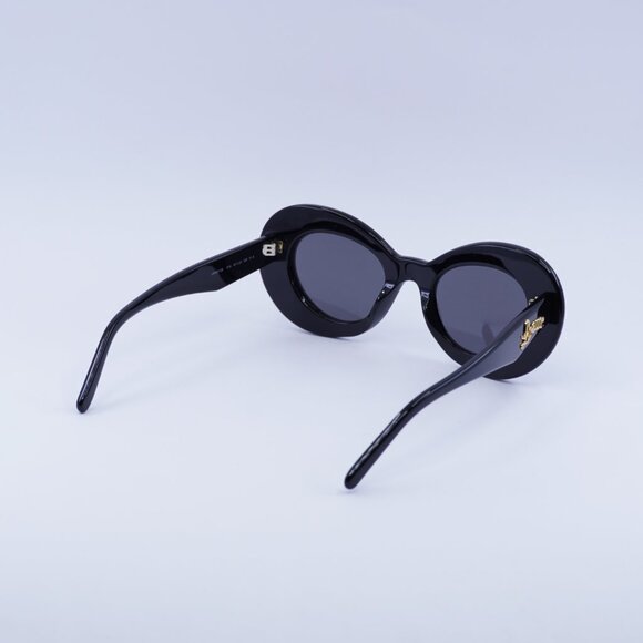 Loewe LW40112I 01A Sunglasses Black Butterfly Frame, Grey Lenses - Picture 9 of 10